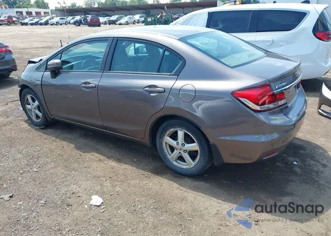 2015 Honda Civic Lx из США, поврежденный, VIN 19XFB2E55FE025903